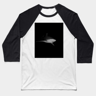 Inquisitive Oceanic White Tip Shark in the Bahamas Baseball T-Shirt